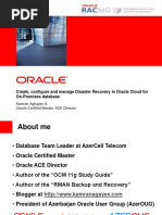 Create, Configure and Manage Disaster Recovery in Oracle Cloud For On-Premises Database