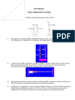 Tutorial: Sdof Vibration System