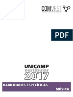 Música Unicamp 2017