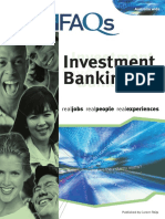 Career FAQs - Investment Banking PDF