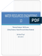 Water and Waste Water Lecture 10