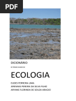 Dicionário de Termos Usados Em Ecologia
