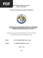 Proyecto de Tesis Satisfaccion Laboral N