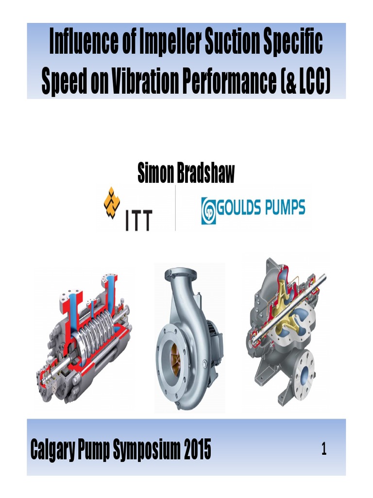 Influence of Impeller Suction Specific Speed On Vibration LCC PDF | PDF ...