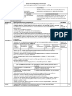 Sesión de Aprendizaje de Comunicación: Escribo Un Texto Argumentativo: El Acoso Escolar o Bullying