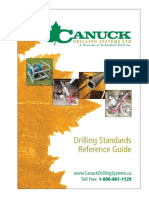 Drilling Standards Reference Guide: WWW - Canuckdrillingsystems.Ca Toll Free: 1-800-861-1129