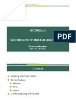 Lecture 12 - Working With Raster Data in QGIS