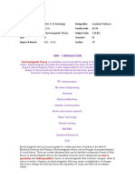 Unit I Introduction