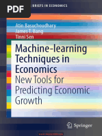 Machine-Learning Techniques in Economics New Tools For Predicting Economic Growth