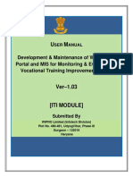 User Manual - ITI Module