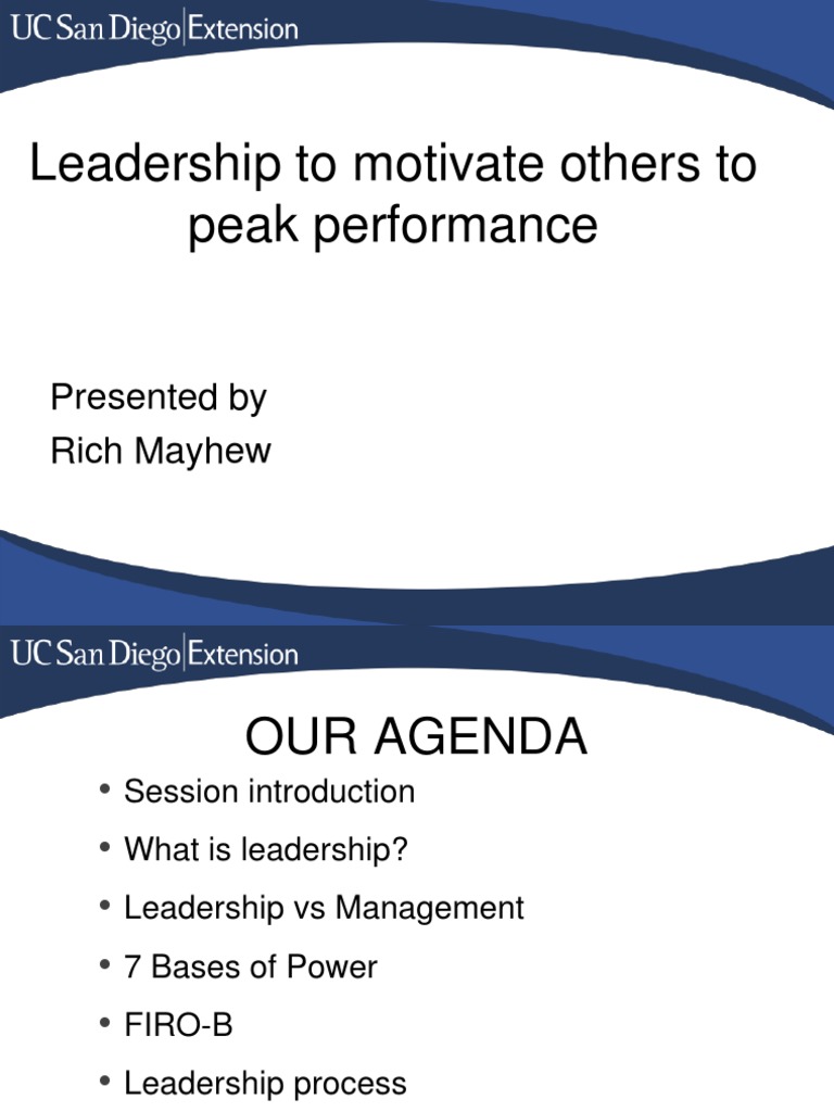 Leadership Strategies for Peak Performance | PDF | Expert | Leadership