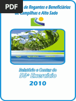 ARBCAS_Relatorio Associacao de Regantes - 2010