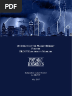 2016 ERCOT State of the Market Report