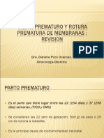 Parto Prematuro y RPM