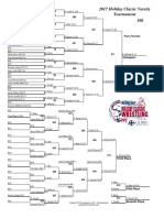 2017 Holiday Classic Final Brackets