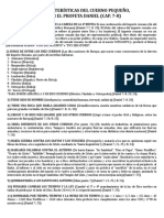 25 características del Cuerno Pequeño