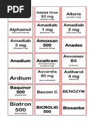 IV Medication Compatibility Chart | PDF | Pharmacology | World Health ...