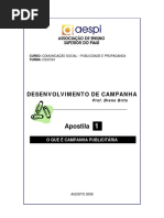 Des Campanha APOSTILA01 Campanha Publicitaria