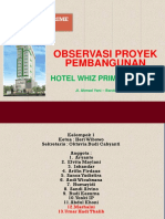 Observasi Proyek Pembangunan: Hotel Whiz Prime Lampung