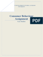 Case Study Consumer Behaviour