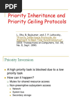 Priority Inheritance and Priority Ceiling Protocols