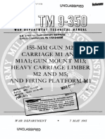 TM9-350 155mm Gun M2