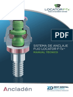 Locator F-TX Prótesis Fija Sin Tornillos