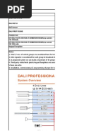 DALI Controls BOQ - Technical