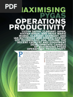 Maximising Pygas Operations Productivity (1)