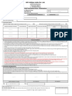 CAN Transaction Form - Nomination Registration