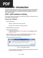 Lab One: - Introduction