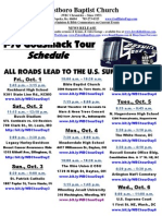 SCOTUS GodSmack Tour Schedule