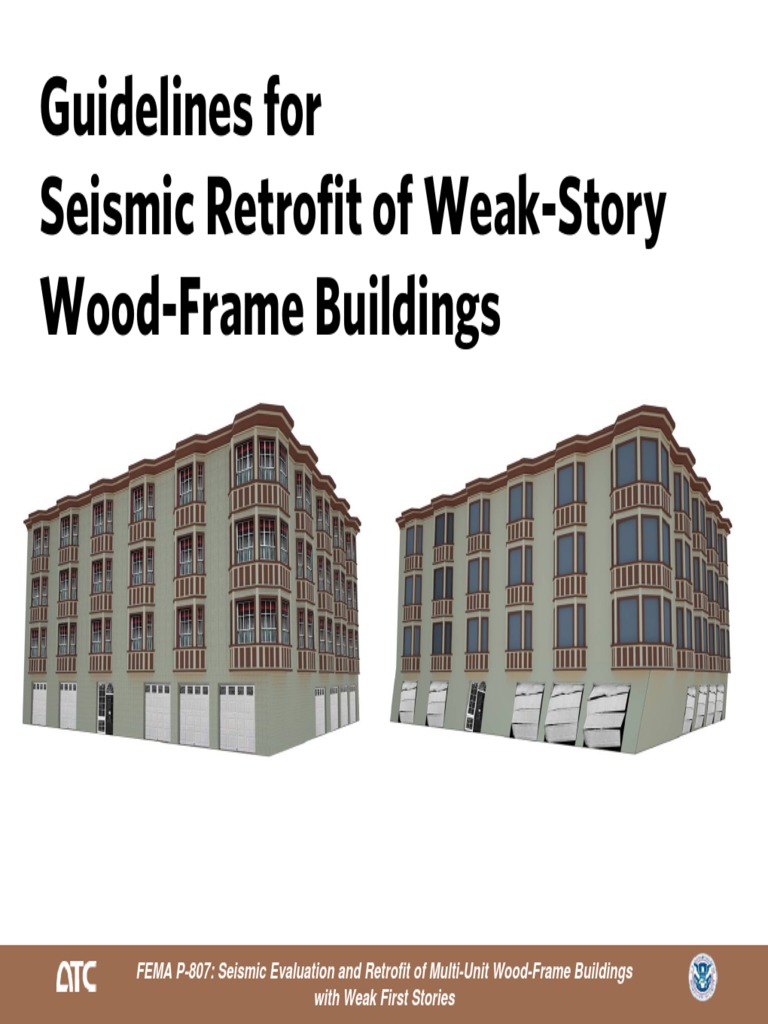 Seismic Retrofit Guide for Weak-Story Buildings | PDF | Building ...