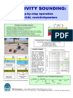 Resistivity Sounding:: Step-By-Step Operation of Syscal Resistivitymeters