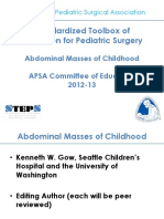 STEPS Abdominal Masses