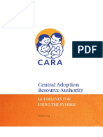 CARA Logo Guidelines 2015