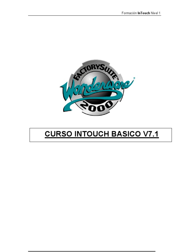 Intouch Basico | PDF | Ascii | Ventana (informática)
