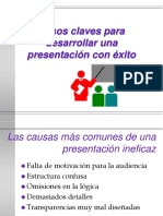 Pasos Claves para Desarrollar Una Presentación Con Éxito