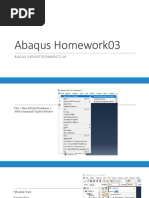 Abaqus Homework03: BAGAS ARYASETA/N66067216