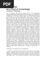 MAROEVIC, I. Museology as a Field of Knowledge (Tradução)
