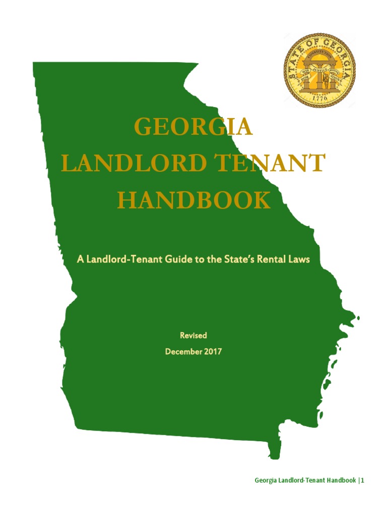 Landlord Tenant Handbook A LandlordTenant Guide To The State
