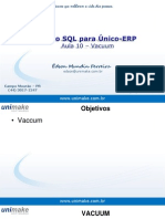 Curso SQL - Unico - Aula10 - Vacuum