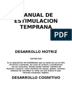 Manual de Estimulacion Temprana