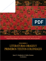 Historia Literatura Peru 1 PDF