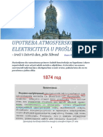 Upotreba Atmosferskog Elektriciteta U Proslosti 3. I 4