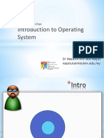 Introduction To Operating System: TM 2033 Platform Technology