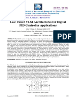 Low Power VLSI Architectures For Digital PID Controller Applications