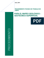 Procedimiento de Trabajo de Campo-Mapeo Geológico - Geotécnico Supeficial - Rev1 F. Cruzado