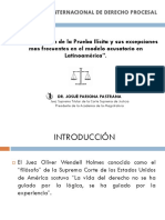 La Valoración de La Prueba Ilícita y Sus Excepciones Más Frecuentes en El Modelo Acusatorio en Latinoamérica - Pariona Pastrana