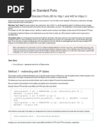 Running Dspace On Standard Ports (80 For HTTP:// and 443 For HTTPS://)